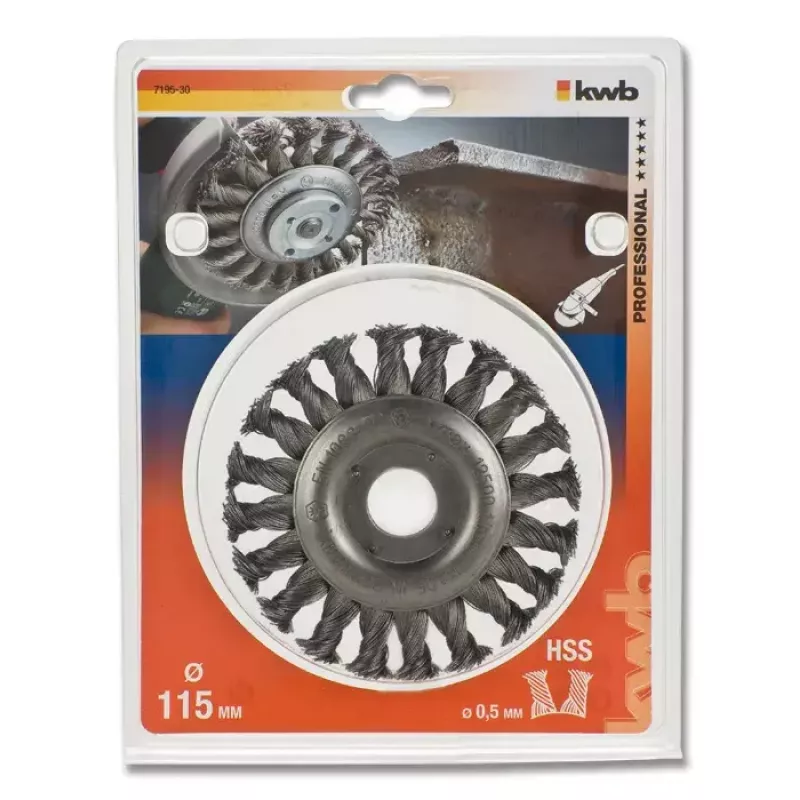 Stiepļu ritenis KWB 719530 11,5 cm