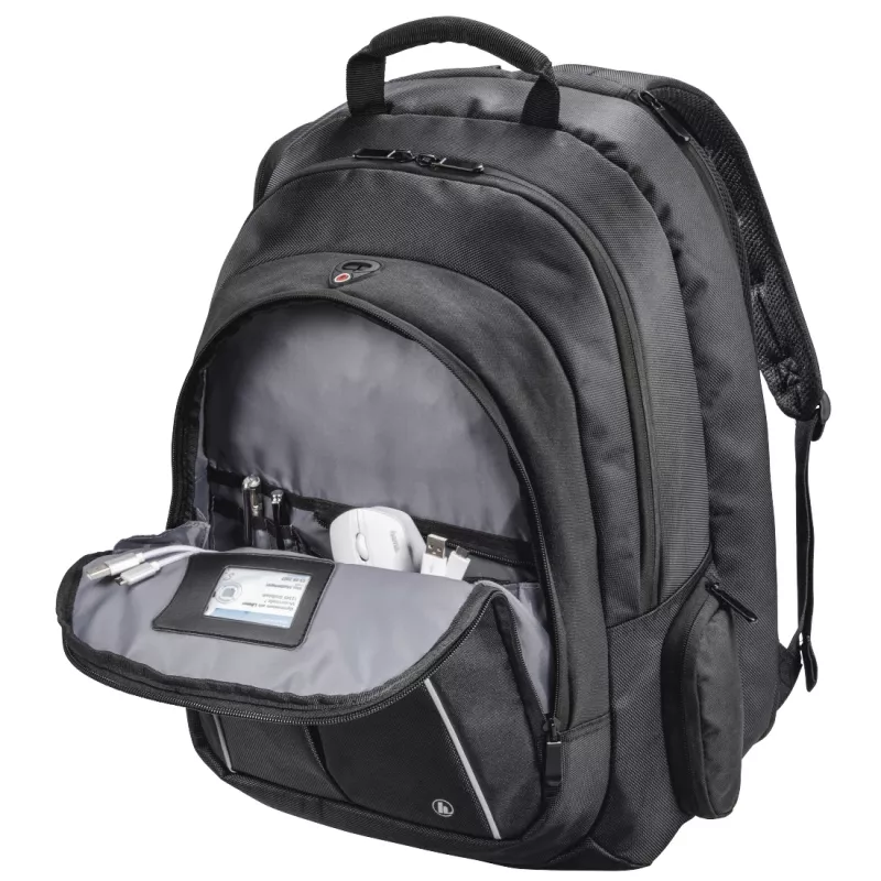 Hama Vienna 43.9 cm (17.3 collas) mugursoma, melna