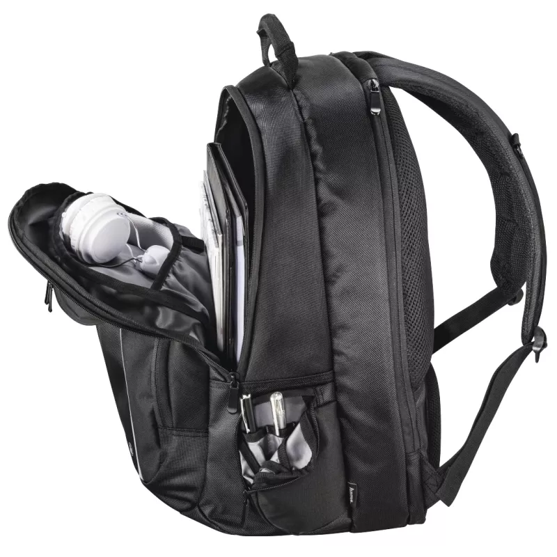 Hama Vienna 43.9 cm (17.3 collas) mugursoma, melna