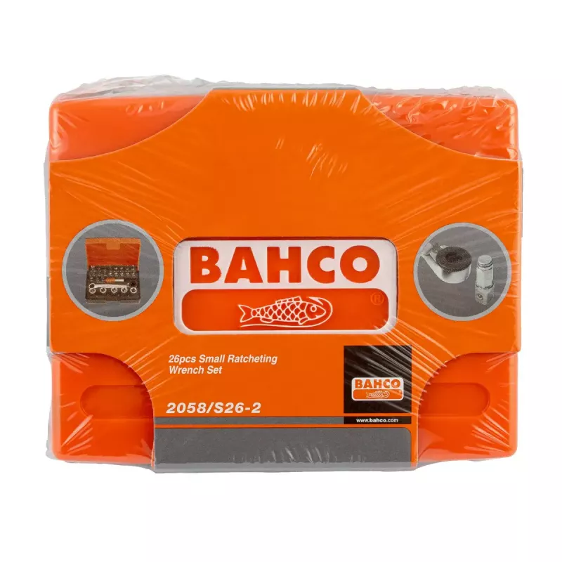 Uzgriežņu atslēgu komplekts Bahco 2058/S26-2 svars 270 g