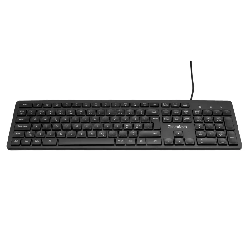 eSTUFF GLB211102 tastatūra birojam USB QWERTY Nordic melna