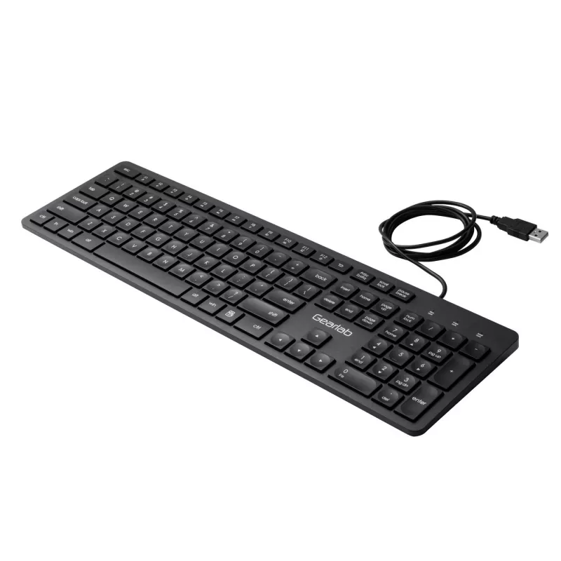 eSTUFF GLB211202 tastatūra Birojs USB QWERTY US International Melna