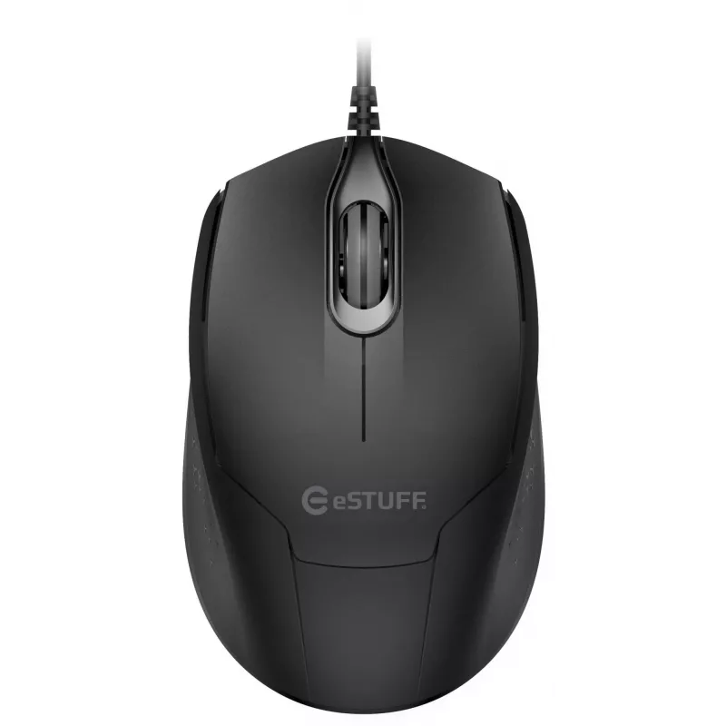 eSTUFF GLB213002 pele Birojam Piemērota abām rokām USB A tipa Optiskā 1200 DPI