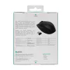 eSTUFF GLB214002 pele Birojs Labrocīga RF bezvadu + Bluetooth IR LED 1800 DPI