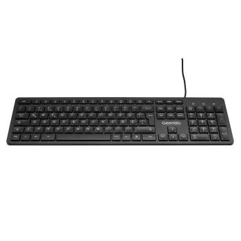 eSTUFF GLB211402 klaviatūra Birojs USB QWERTZ vācu Melna