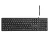 eSTUFF GLB211402 klaviatūra Birojs USB QWERTZ vācu Melna
