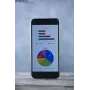 Rūdīta stikla ekrāna aizsargs Kapsolo viedtālrunim iPhone 13 / iPhone 14 Max — izliekts 9H, piemērots līdz 15,5 cm (6,1 colla)