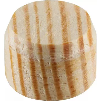 Koka apaļdībeļi KWB 032120 Diametrs 2 cm Garums 1 cm