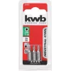 Skrūvgrieža uzgaļu komplekts KWB 121230 3 gab. Torx T30 25 mm