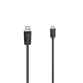 Hama 00200631 USB kabelis USB 2.0 0,75 m USB C USB A Melns