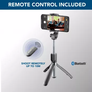 Cellularline Freedom - Universāls statīva Bluetooth® pašbildes statīvs