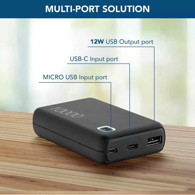 Cellularline ārējais akumulators ESSENCE 10000 10000 mAh pārnēsājams lādētājs
