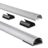 Hama 00220991 kabeļu organizators Universal Kabeļu kanāls Sudraba 1 gab.