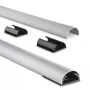 Hama 00220991 kabeļu organizators Universal Kabeļu kanāls Sudraba 1 gab.