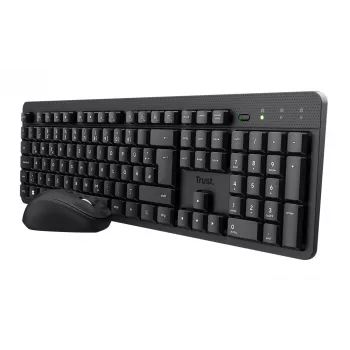 Trust TKM-360 tastatūra ar peli Office RF Wireless QWERTZ vācu melna