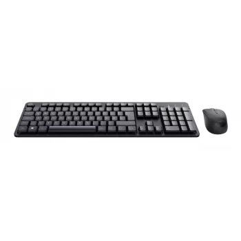 Trust TKM-360 tastatūra ar peli Office RF Wireless QWERTZ vācu melna