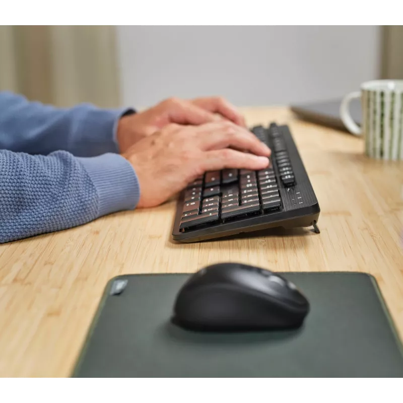 Trust TKM-360 tastatūra ar peli Office RF Wireless QWERTZ vācu melna