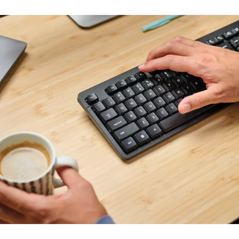 Trust TKM-360 tastatūra ar peli Office RF Wireless QWERTZ vācu melna
