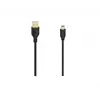 Hama 00074262 USB kabelis USB 2.0 0.75 m USB A Mini-USB B Melns