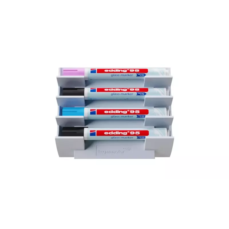 Glassboard marker holder Legamaster 7-122118, plastic, warm pelēka, 156 g