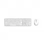 Hama WKM-550 tastatūra Iekļauta pele Mājām/Birojam RF Wireless + Bluetooth QWERTZ Vācu Pelēka, Balta