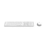 Hama WKM-550 tastatūra Iekļauta pele Mājām/Birojam RF Wireless + Bluetooth QWERTZ Vācu Pelēka, Balta