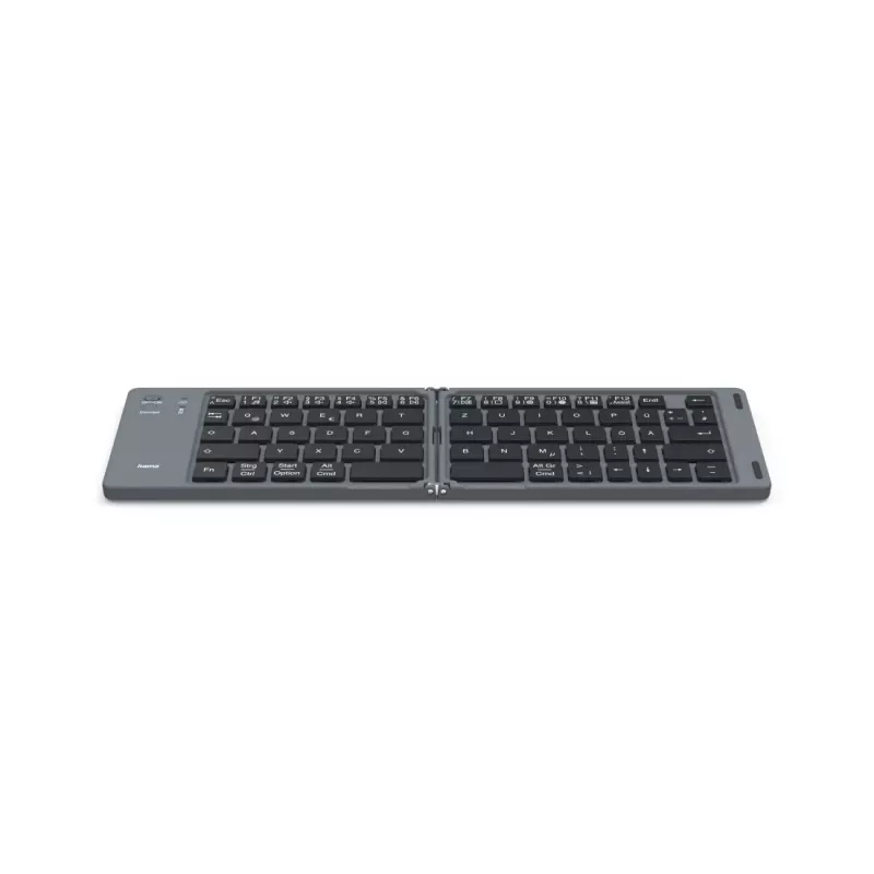 Hama Travel 450 QWERTZ German Bluetooth Melns, Dark pelēka