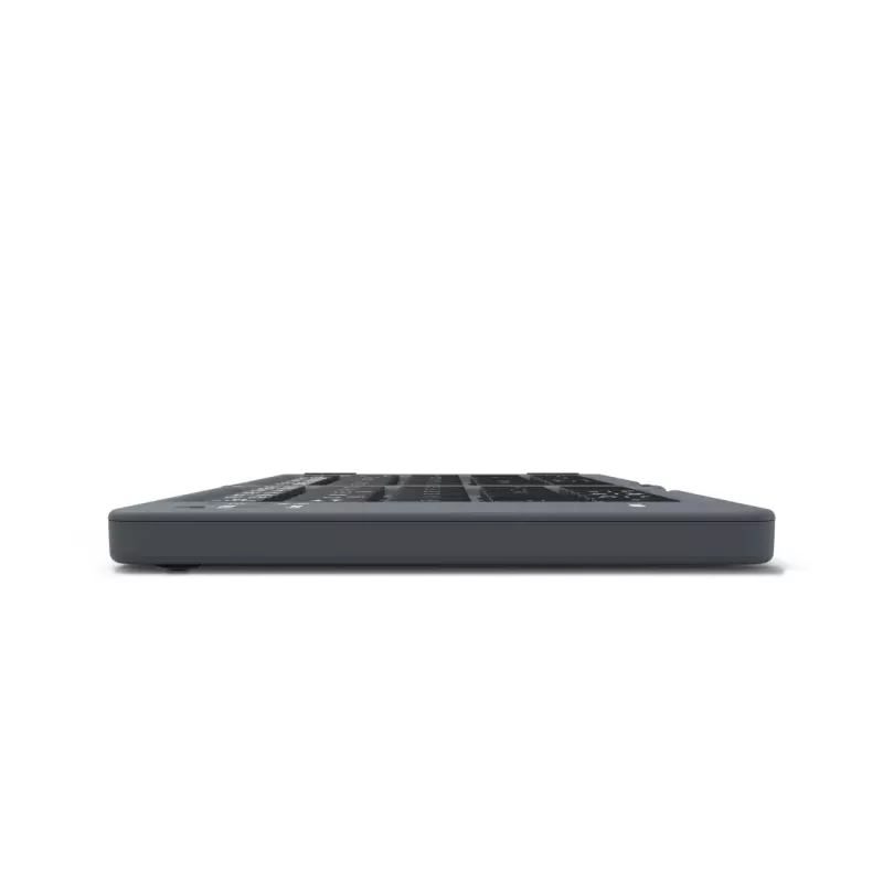 Hama Travel 450 QWERTZ German Bluetooth Melns, Dark pelēka
