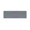 Hama Travel 450 QWERTZ German Bluetooth Melns, Dark pelēka