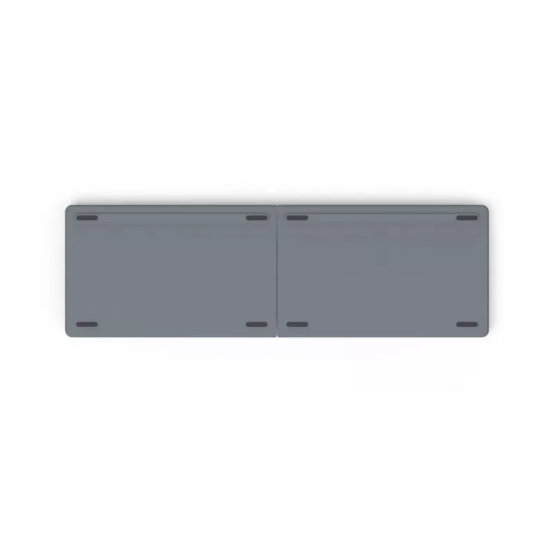 Hama Travel 450 QWERTZ German Bluetooth Melns, Dark pelēka