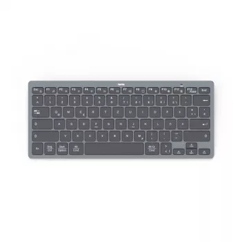 Hama Travel 400 QWERTZ vācu Bluetooth melna, tumši pelēka