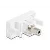 Ligzda DeLOCK 90848 2 x 3,5 mm vīrišķais balts