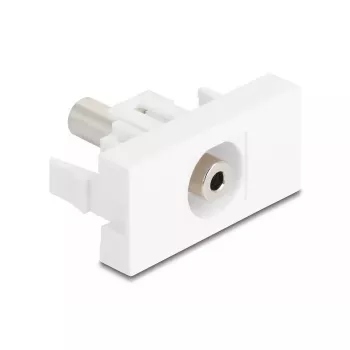 Ligzda DeLOCK 90848 2 x 3,5 mm vīrišķais balts
