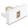 Optisko šķiedru adapteris DeLOCK 90840 LC Multi-mode 1 gab. Bēšs, Balts