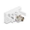DeLOCK pamatmodulis 90855 BNC BNC Balts 22.5mm 45mm 33mm