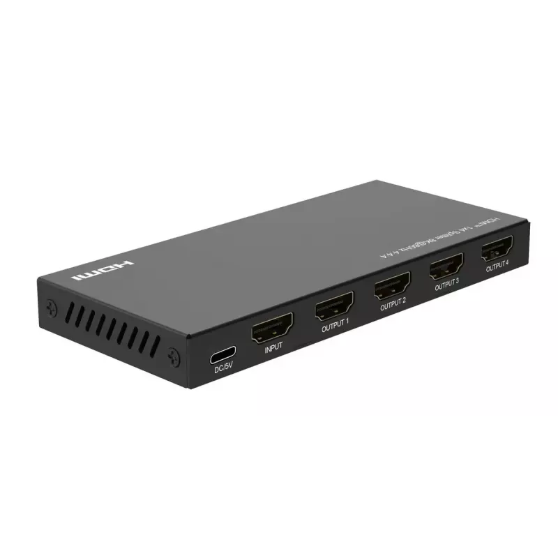 HDMI sadalītājs MicroConnect MC-HDMISPLITTER0104-8K 4K 60Hz