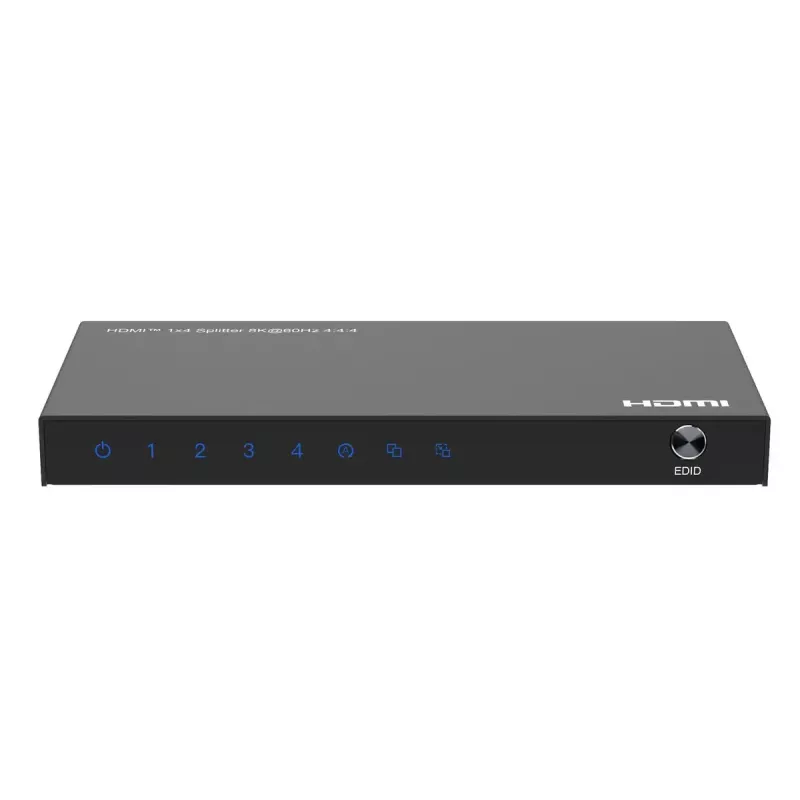 HDMI sadalītājs MicroConnect MC-HDMISPLITTER0104-8K 4K 60Hz