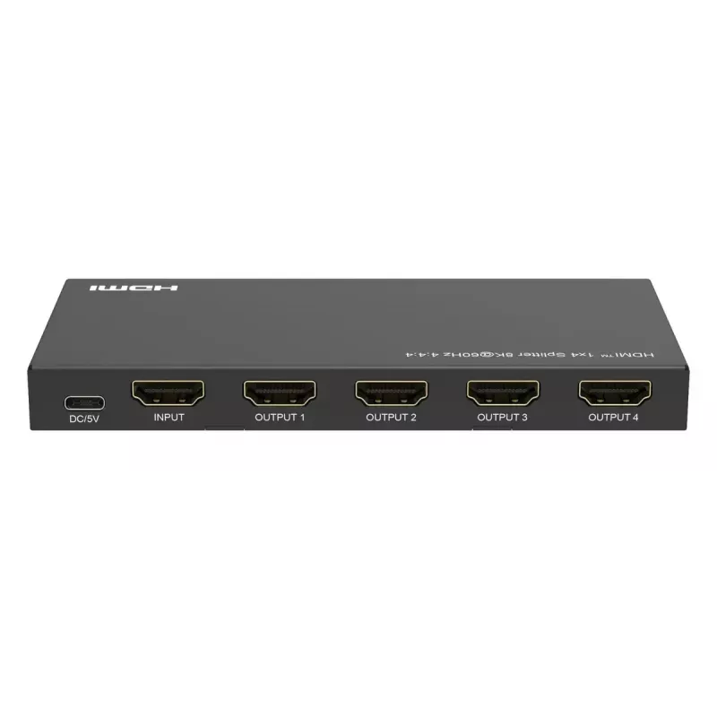 HDMI sadalītājs MicroConnect MC-HDMISPLITTER0104-8K 4K 60Hz