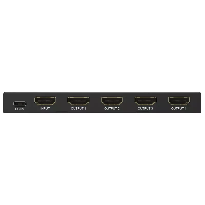 HDMI sadalītājs MicroConnect MC-HDMISPLITTER0104-8K 4K 60Hz