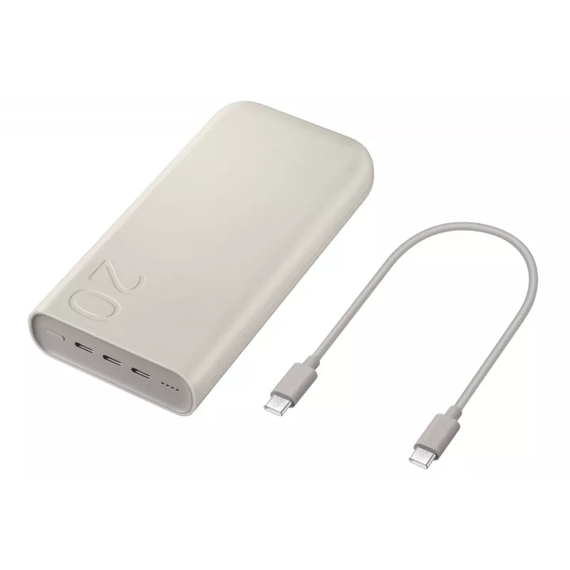 Samsung EB-P4520XUEGWW ārējais akumulators 20000 mAh Bēšs