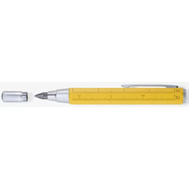 Mehāniskais zīmulis TROIKA ZIMMERMANN 5.6 mm HB Dzeltens Misiņš