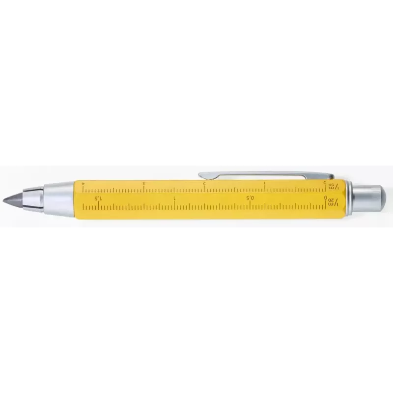 Mehāniskais zīmulis TROIKA ZIMMERMANN 5.6 mm HB Dzeltens Misiņš