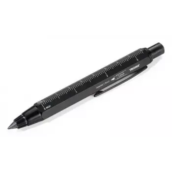 Mehāniskais zīmulis TROIKA ZIMMERMANN 5,6 mm HB melns misiņš