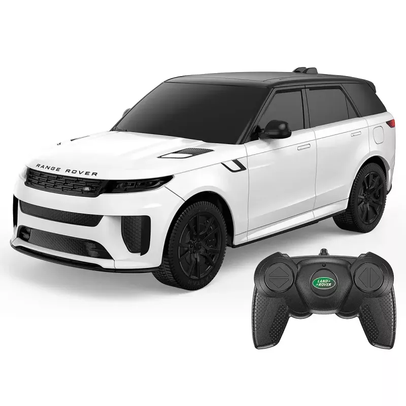 Radiovadāma automašīna Jamara Range Rover Sport SV — balta, svars 0,2 kg, ieteicamais vecums 6+