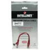 Intellinet tīkla komutācijas kabelis, Cat5e, 0,5 m, sarkans, CCA, U/UTP, PVC, RJ45, apzeltīti kontakti, bez aizķeršanās, ar aizsargapvalku, mūža garantija
