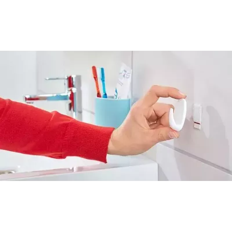 Dvieļu āķis TESA 57543-00012 Iekštelpām Hroms 3 gab.
