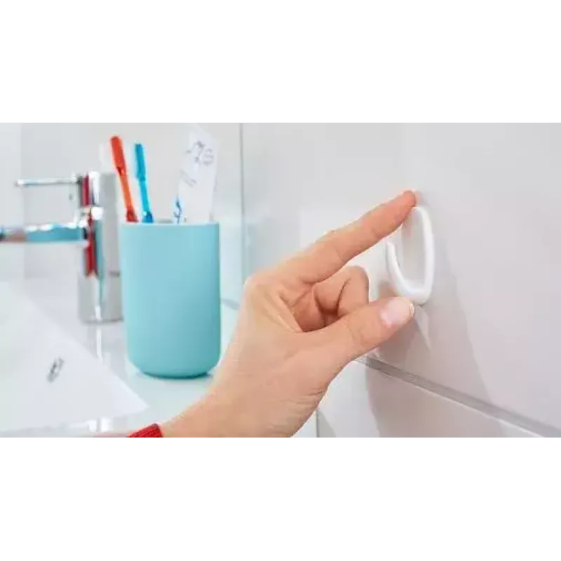 Dvieļu āķis TESA 57543-00012 Iekštelpām Hroms 3 gab.