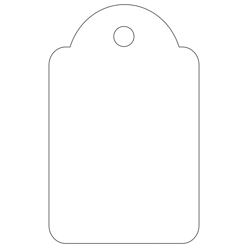 Label APLI 00390 500 gab. Balts Taisnstūris 2,2x3,5 cm