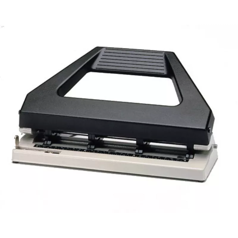 Rexel V430 4 caurumu perforators melns, 30 loksnēm, melna, pelēka, metāls, 6 mm, 1,71 kg, 209 mm