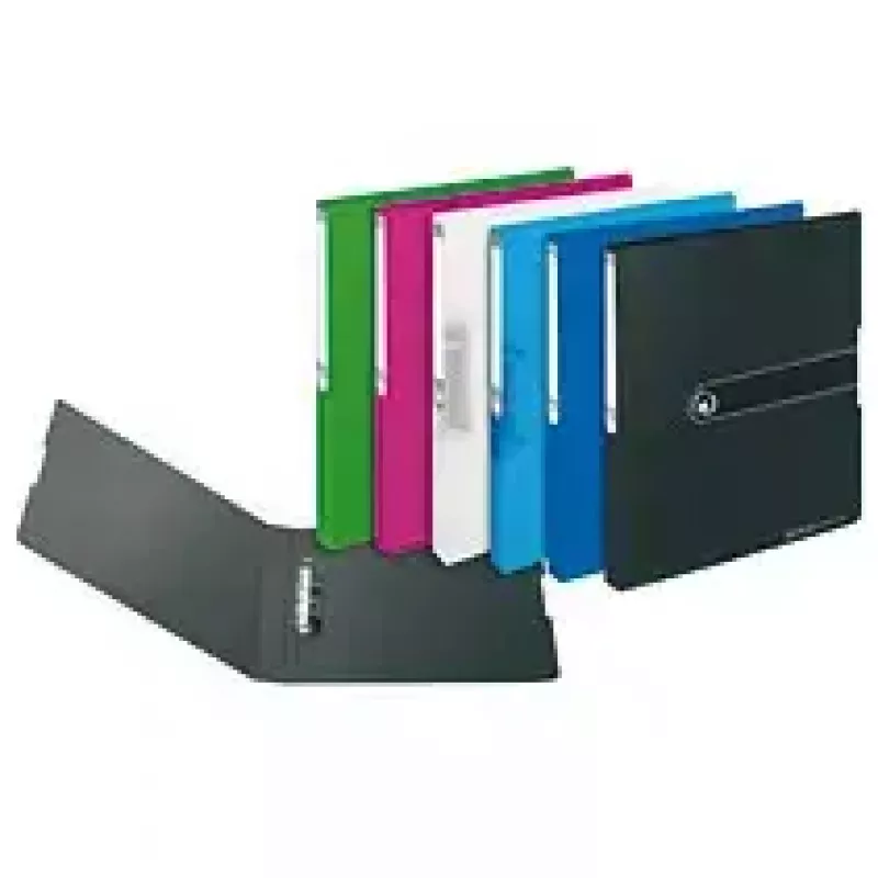Gredzenu mape Herlitz 11205713 A4, melna